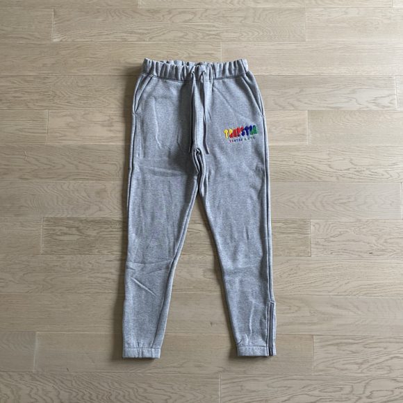 Trapstar Chenille Decoded Hooded Tracksuit (Rainbow) - Image 3