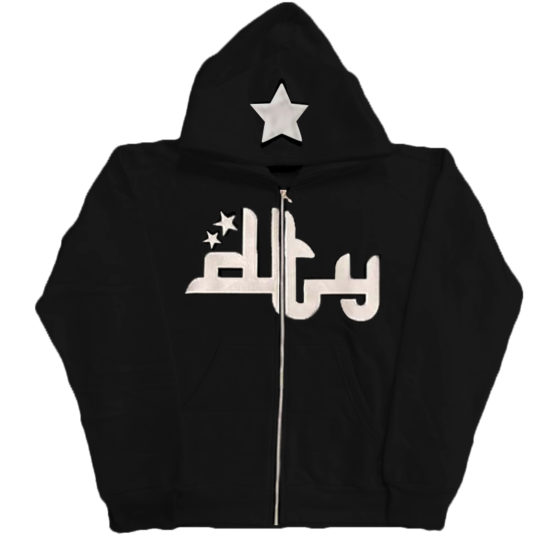 Arab Hoodie Black - Y2K Supplier