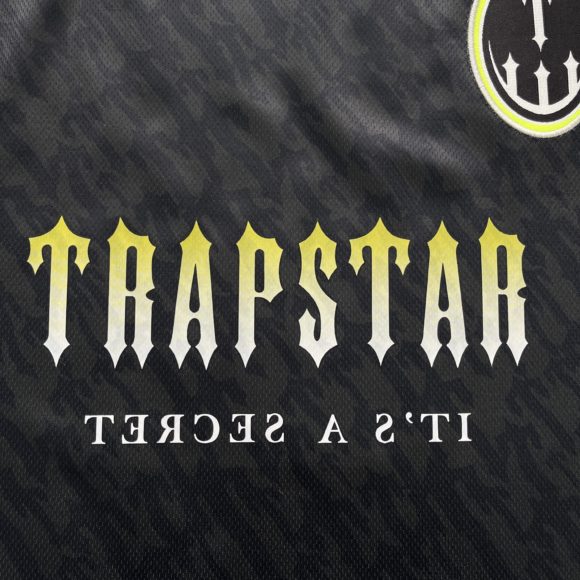 Trapstar football T-shirt BLACK - Image 5